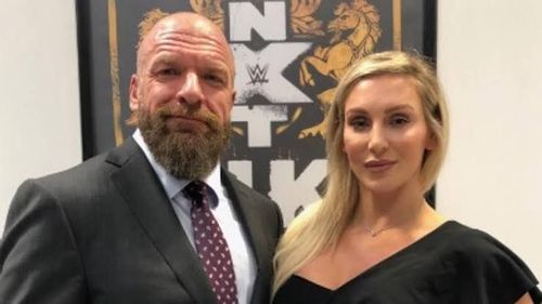 Triple H and Charlotte Flair