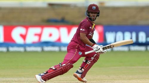 Shai Hope starred in West Indies' win over Afghanistan