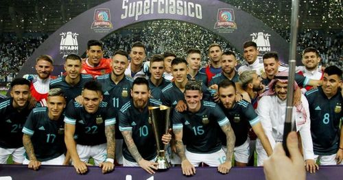 Argentina defeated Brazil in their last friendly