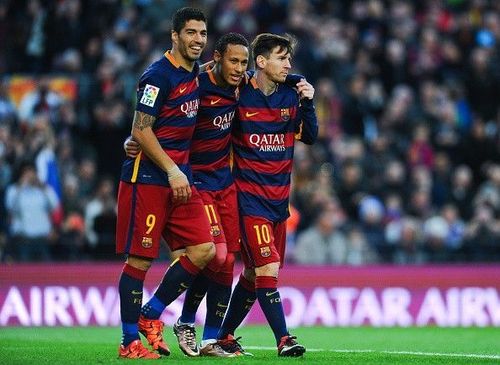 Messi, Suarez and Neymar were probably the greatest triumvirate in Barcelona's history.