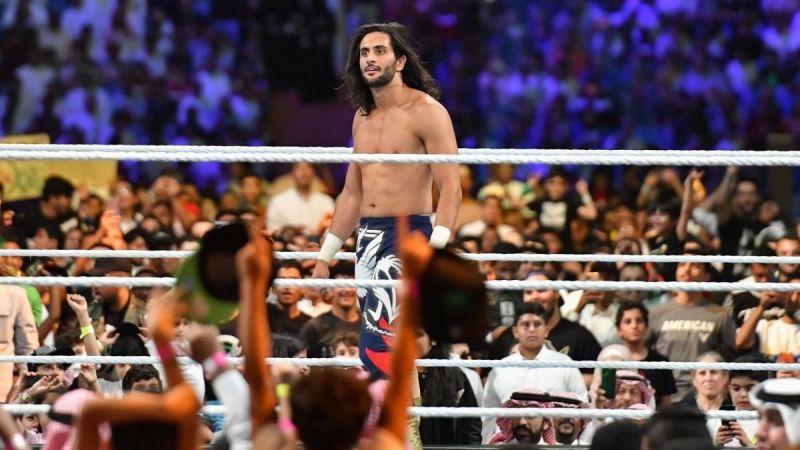 Mansoor defeats Cesaro at WWE Crown Jewel