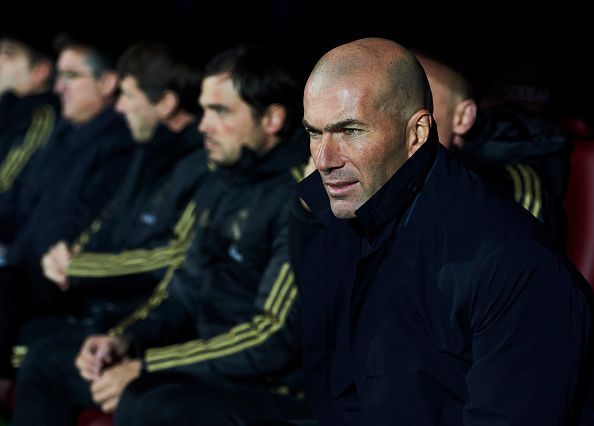 Courtois has Zidane&#039;s backing.