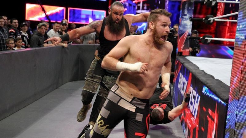 Sami Zayn getting Shinsuke Nakamura in trouble with Braun Strowman would make a great storyline