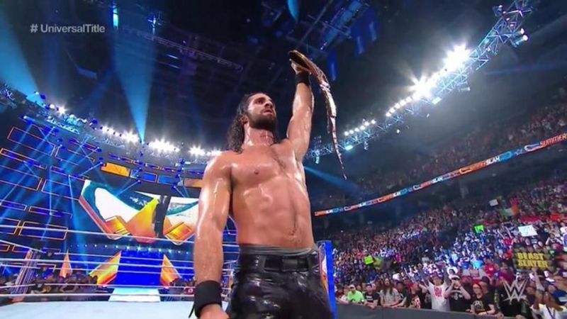 Rollins bested the Beast for the title at SummerSlam.