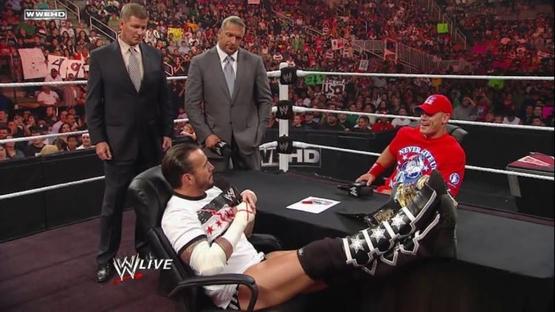 CM Punk was not the man to mess with on this night!