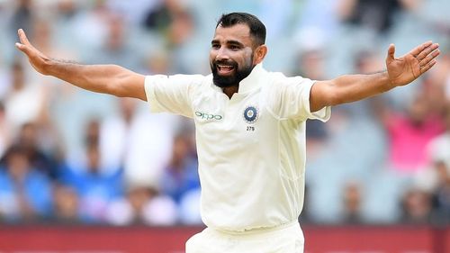 India seamer Mohammed Shami