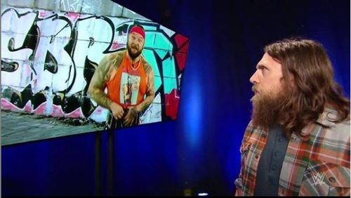 Daniel Bryan watching the Firefly Fun House