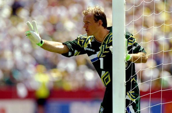 Brazil goalkeeper Claudio Taffarel