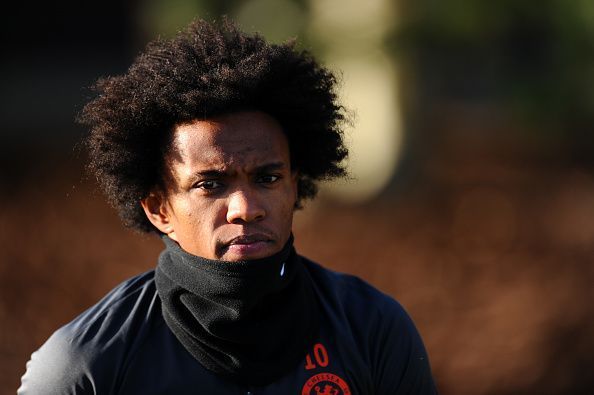 Willian is coming towards the end of his time at Chelsea
