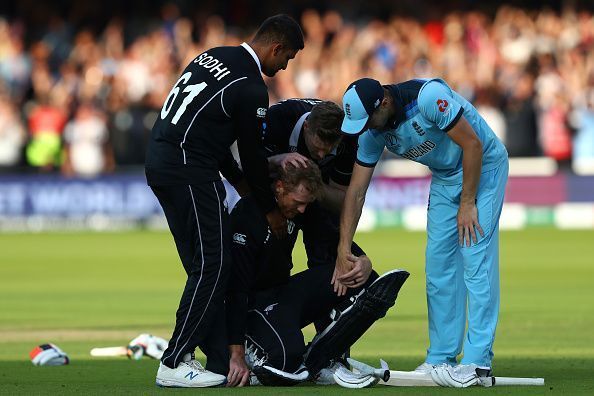 A heart-broken Martin Guptill