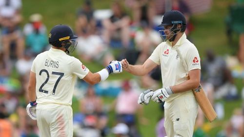 England openers Rory Burns and Dom Sibley