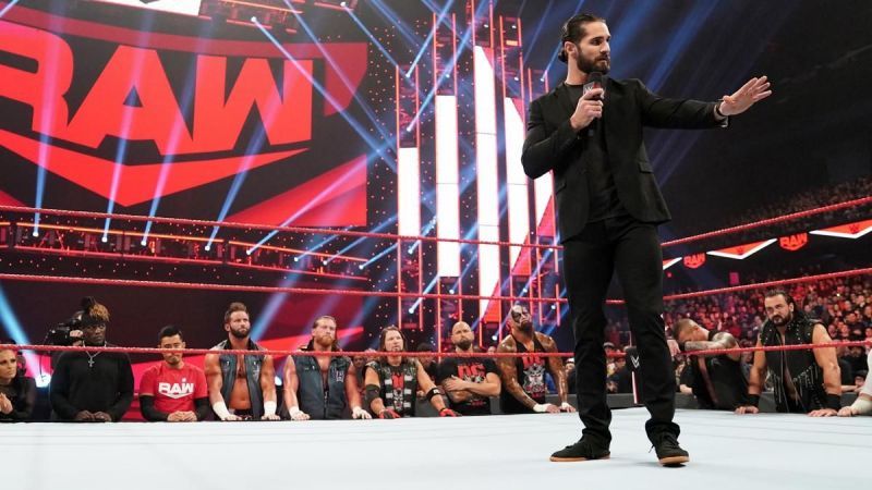 Seth Rollins on RAW last week