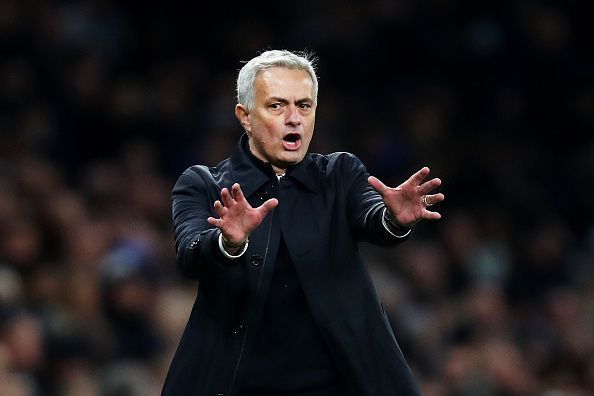 Jose Mourinho has won all of his three matches at Tottenham so far