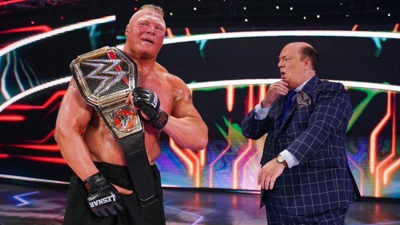 Brock Lesnar and Paul Heyman