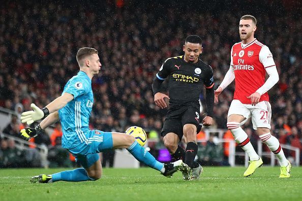 It was a one-sided game at the Emirates as Manchester City took all 3 points