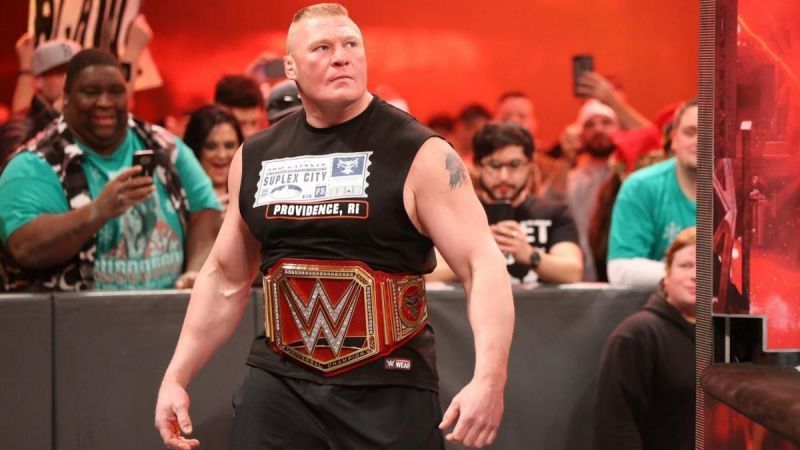 Brock Lesnar is a 3 time Universal Champion