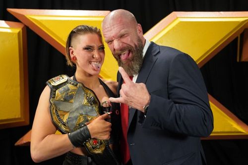 Rhea Ripley and Triple H