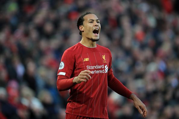 Virgil Van Dijk scored two goals for Liverpool this weekend