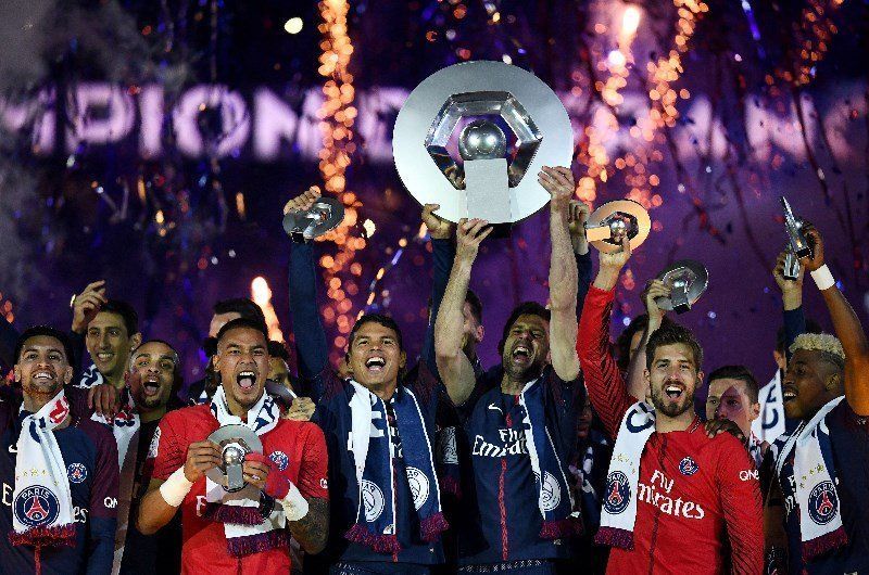 Paris St. Germain won 4 Ligue 1 titles during the 2010s decade