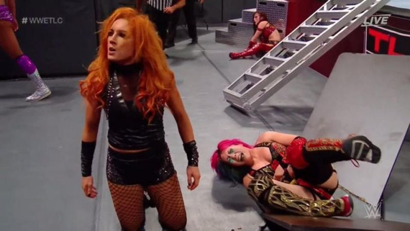 Becky Lynch fell short at TLC 2019