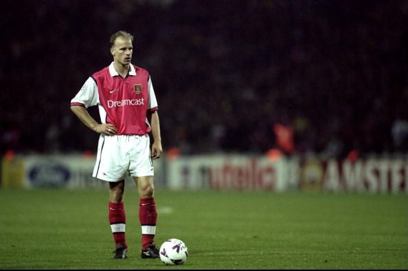 Dennis Bergkamp of Arsenal