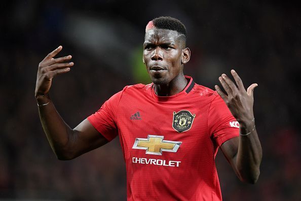 Pogba might return against Everton on Saturday