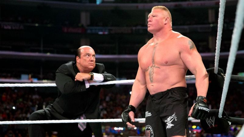 Brock Lesnar and Paul Heyman