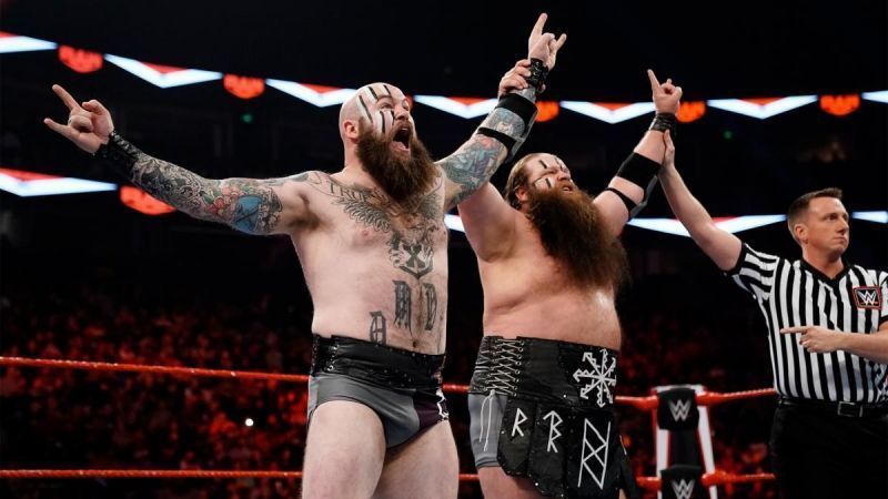 RAW Tag Team Champions The Viking Raiders