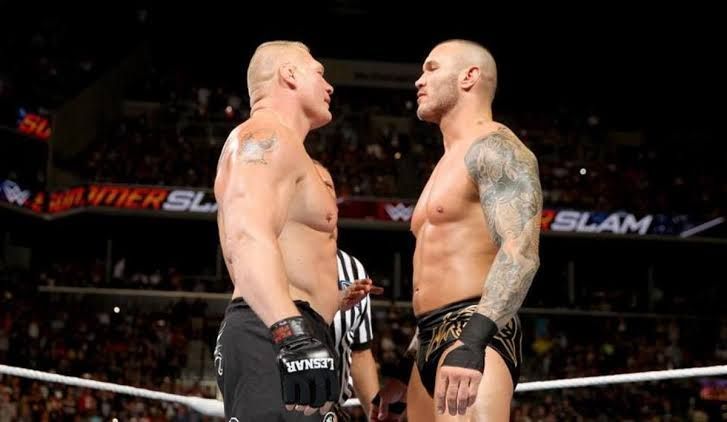 Lesnar and Orton