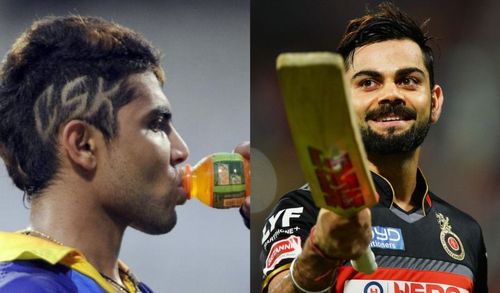 Ravindra Jadeja and Virat Kohli