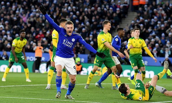Jamie Vardy has 16 league goals this season and will be looking to continue his fine form