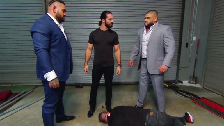 Seth Rollins and AOP left Kevin Owens in a heap backstage on RAW.