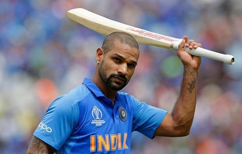 Dhawan couldn't play against West Indies due to injury