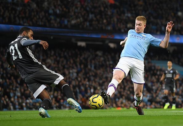 De Bruyne (R) was wonderful