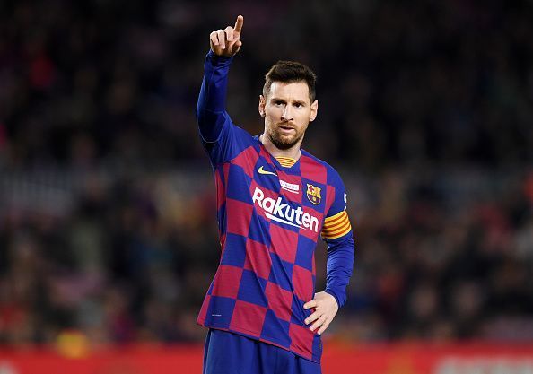 Messi grabbed his second hat-trick of the season