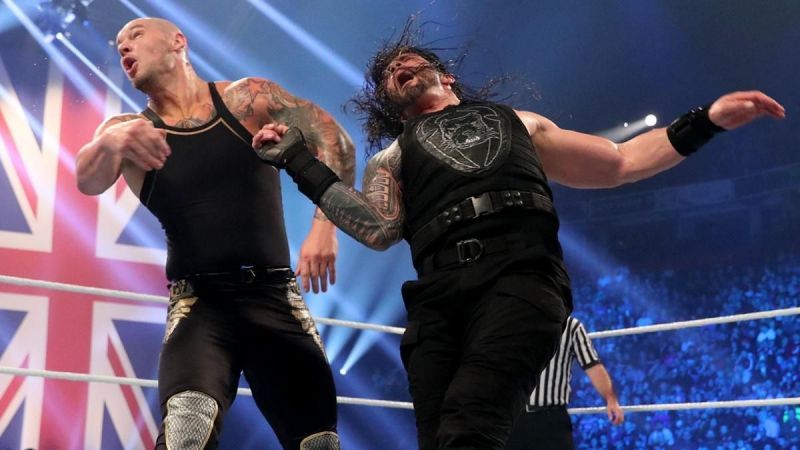 King Corbin and Roman Reigns