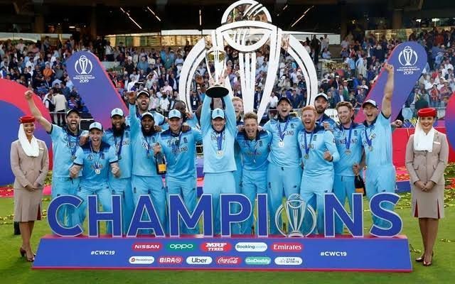 England won the ICC Cricket World Cup for the first time in 2019