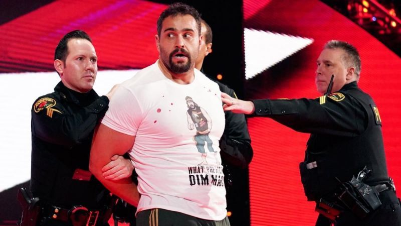 Rusev got arrested last week