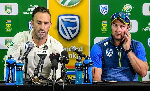 Faf du Plessis credited the appointment of Graeme Smith and Mark Boucher for their win against England