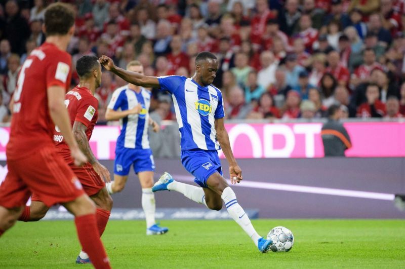 Lukebakio in action against Bayern Munich