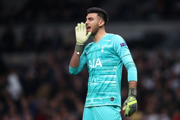 Paulo Gazzaniga completely missed the ball and closed Alonso in when trying to clear