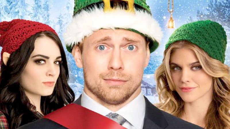 The Miz &amp; Paige star in Santa&#039;s Little Helper.