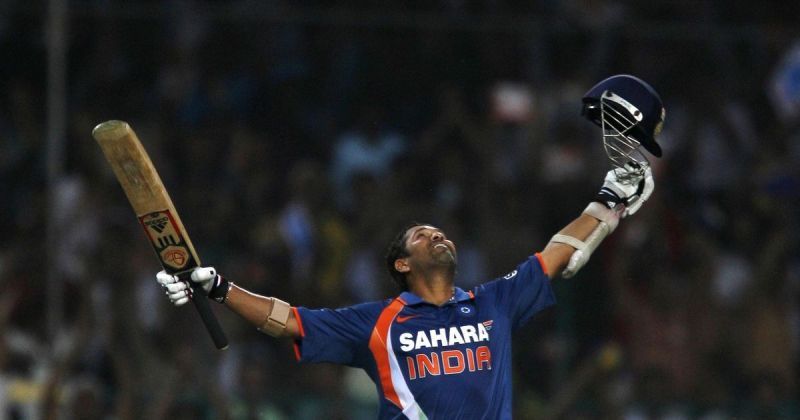 Sachin became the 1st batsman to score 200 in ODIs