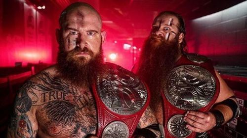 RAW Tag Team Champions The Viking Raiders