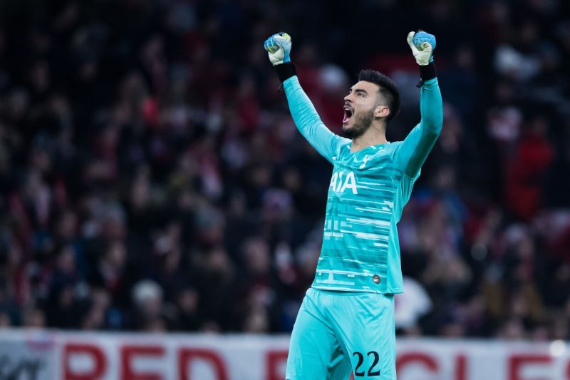 Paulo Gazzaniga made some key saves for Tottenham today