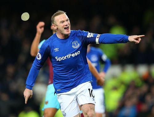 Wayne Rooney made an emotional return to Everton in 2017