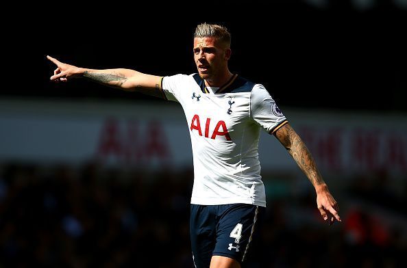 Tottenham&#039;s defenders - including Toby Alderweireld - have used a more direct approach under Mourinho