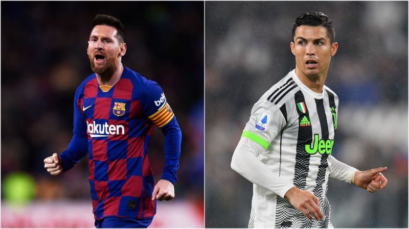 Lionel Messi and Cristiano Ronaldo