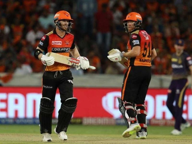 The opening pair of Bairstow and Warner was most successful in IPL 2019