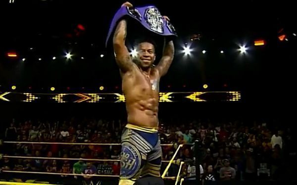 Lio Rush as Cruiserweight Champion